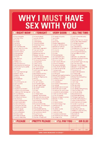 Pad: Why I Must Have Sex with You
