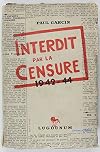 Interdit par la censure 1942-1944