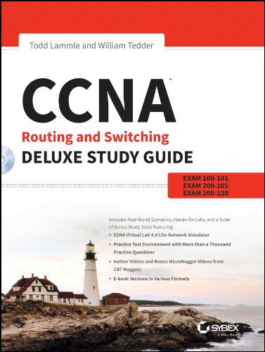 CCNA Routing and Switching Deluxe Study Guide: Exams 100-101, 200-101, and 200-120 by Todd Lammle