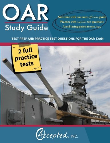 OAR Study Guide: OAR Test Prep and Practice Test Questions for the Officer Aptitude Rating Exam