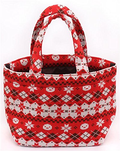 

red Norwegian Christmas San-X Sumikkogurashi shy animals handbag