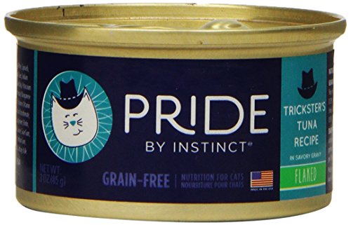 Nature's Variety Pride by Instinct Grain-Free Trickster's Tuna Recipe Flaked Canned Cat Food, 3 oz. (Case of 24)