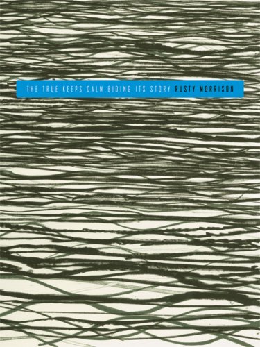 the true keeps calm biding its story (Sawtooth Poetry Prize Series 2007) by Rusty Morrison