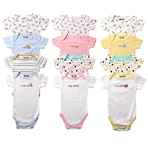 Luvable Friends 4-Pack Bodysuits