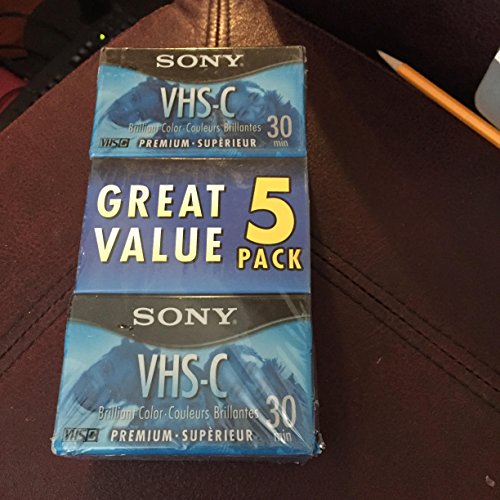 Algopix Similar Product 6 - Sony 6Pack VHSC Camcorder