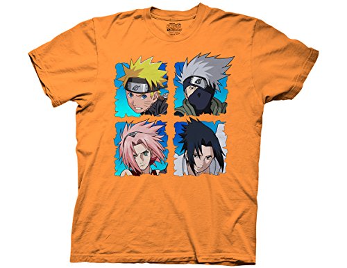 Ripple Junction Naruto - Shippuden 4 Heads Adult T-Shirt