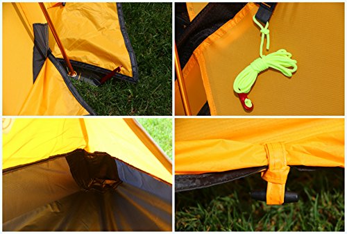 GEERTOP Tent - Lightweight Backpacking Alpine Tent With A Living Room