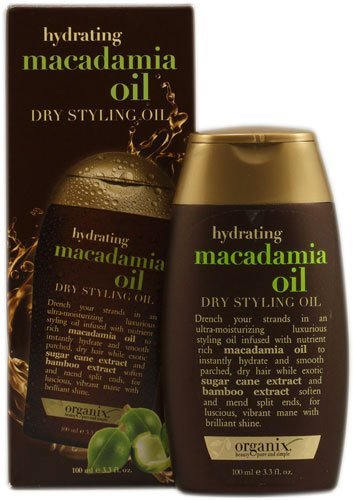 Organix Hydrating Macadamia Oil Dry Styling Oil -- 3.3 fl oz EA