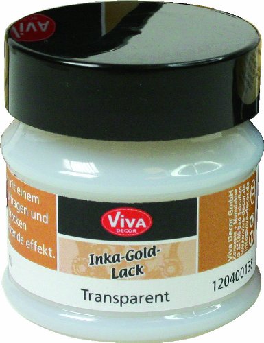 

Viva Decor 1.7-Ounce Inka Gold Metal Gloss Paint,Transparent