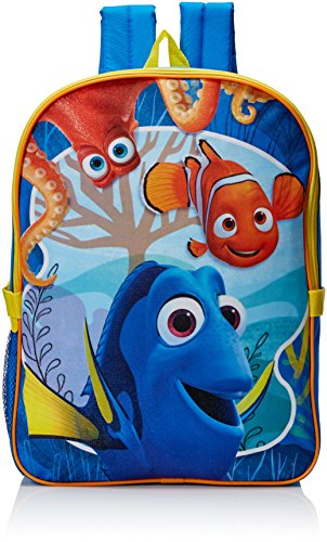 Disney Little Boys Finding Dory Backpack with Lunch Kit, Blue, One Size
