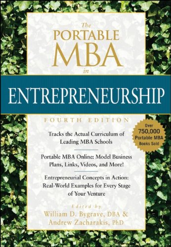 The Portable MBA in Entrepreneurship by William D. Bygrave