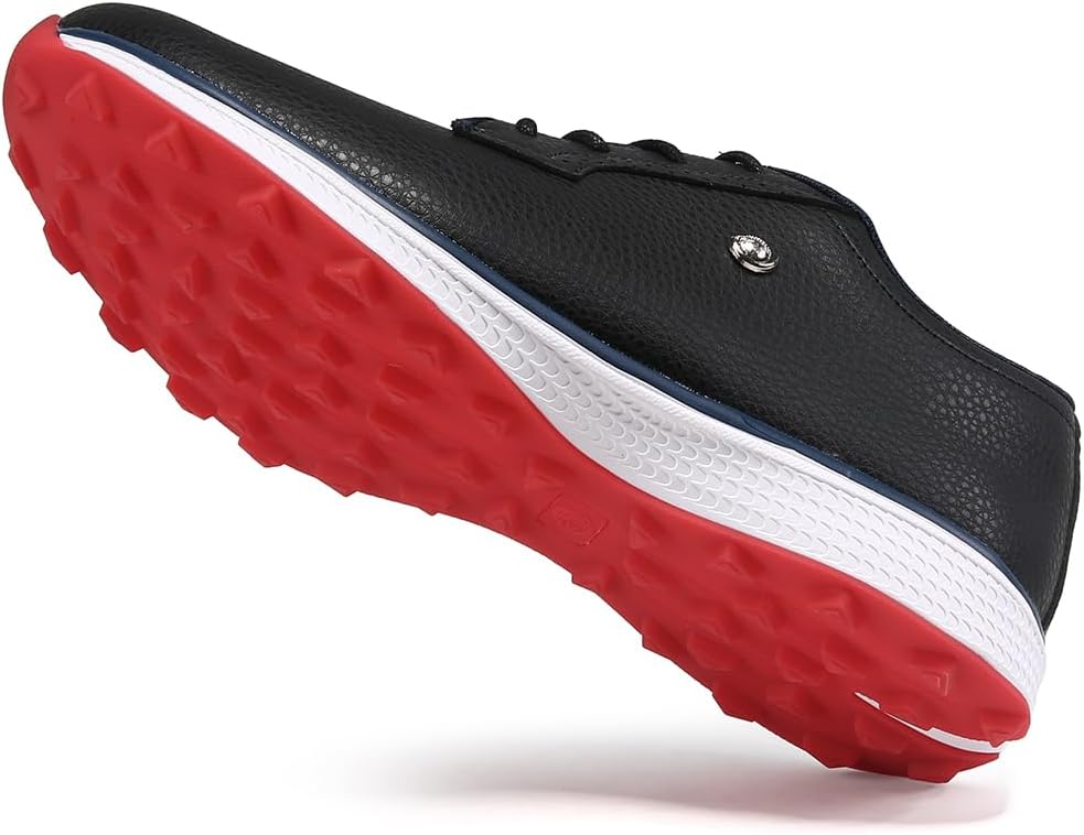 Professional Spikeless Golf Shoes Lightweight Breathable Trainers_voghion.com