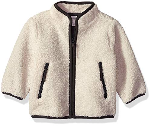 Algopix Similar Product 5 - Gymboree Baby Boys Sherpa Jacket Ivory