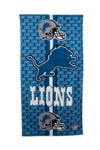 

Detroit Lions Fiber Reactive Beach Towel