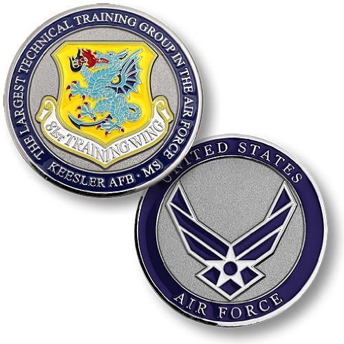 81st Training Wing, Keesler Air Force Base, MS Challenge Coin