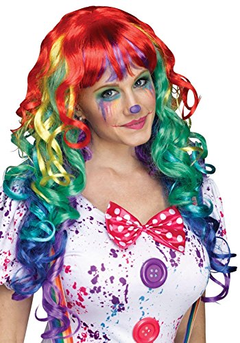 Rainbow Curlz Wig Costume Accessory