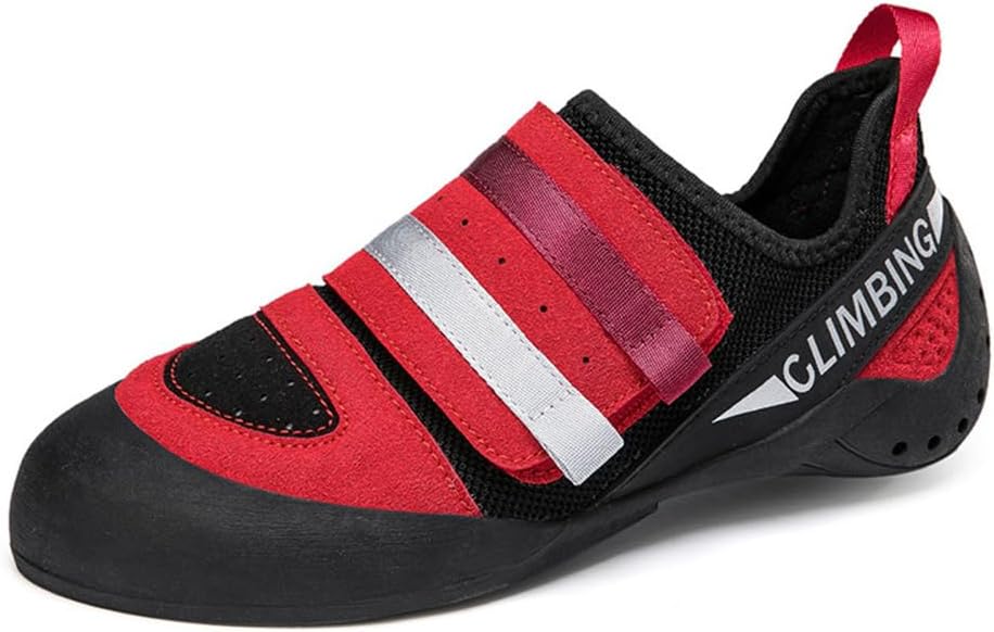 Rock Climbing Shoes For Women, Non-Slip Indoor Training Footwear Lightweight Breathable Biking Beginners Bouldering Sneakers_vogvips.com