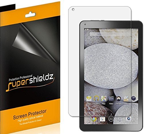 [3-Pack] SUPERSHIELDZ- Anti-Glare & Anti-Fingerprint (Matte) Screen Protector Shield For DigiLand 10.1 Inch Quad Core Tablet (DL1010Q / DL1008M) + Lifetime Replacements Warranty [3-PACK] - Retail Packaging