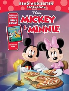 Mickey &amp; Minnie Read-and-Listen Storybook: Purchase Includes Disney eBook! by Disney Book Group  ,