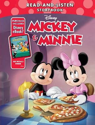 Mickey &amp; Minnie Read-and-Listen Storybook: Purchase Includes Disney eBook!