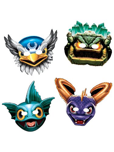 Skylander Paper Masks - 8