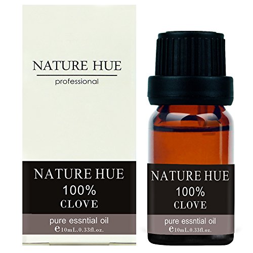 Nature Hue - Clove Essential Oil 10 ml, 100% Pure Therapeutic Grade, Undiluted