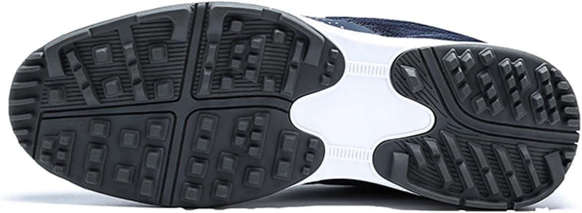 Men's Golf Shoes Waterproof, Spikeless Comfortable Outdoor Golf Sport Shoes Professional With Arch Support_vogvips.com