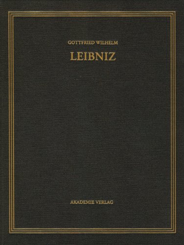 1699-1701 (German Edition) by by Gottfried Wilhelm Leibniz and Berlin-Brandenburgischen Akademie Der Wi