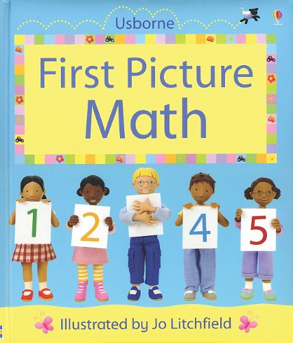 First Picture Math (First Picture Board Books) by Stephanie Jones