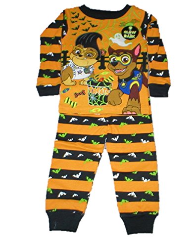 Halloween Glow in Dark Paw Patrol Toddler Girls Boys 2t-5t Pajamas