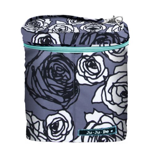 Ju-Ju-Be Fuel Cell Insulated Bottle and Lunch Bag, Charcoal Roses