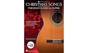 Christmas Songs for Solo Classical Guitar Book/Online Audio by David Jaggs