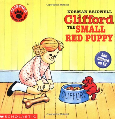 Clifford The Small Red Puppy with cd by Norman Bridwell
