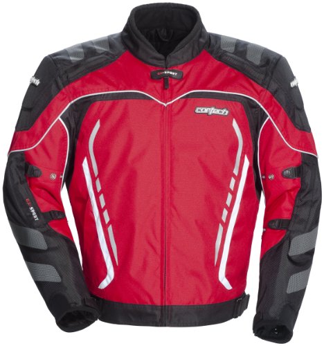 

Cortech Mens GX Sport Jacket Red/Black (XL)