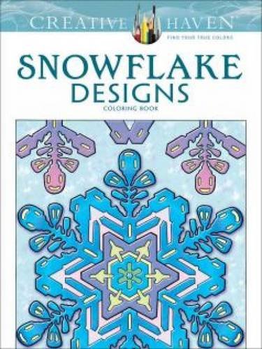 Creative Haven Snowflake Designs Coloring Book (Adult Coloring)