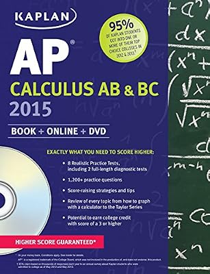 Kaplan AP Calculus AB & BC 2015: Book + Online + DVD