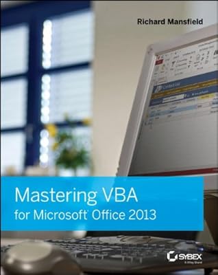 Mastering VBA for Microsoft Office 2013