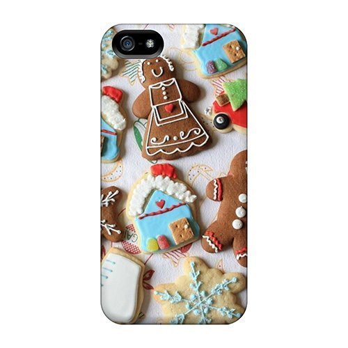 5/5s Scratch-Proof Protection Cases Covers for iPhone/Hot Figures of Cookies Phone Cases by unknown author