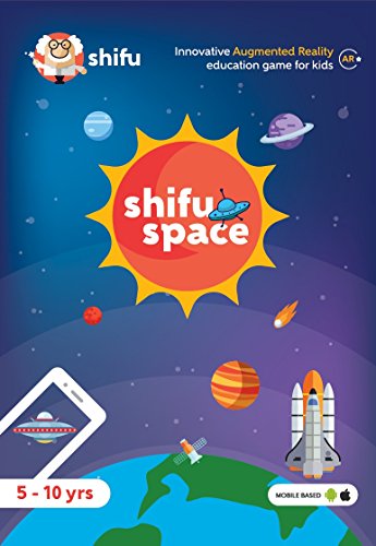 Shifu iOS and Android Augmented Reality Space Educational Game, Black (60 Cards)