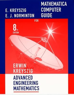 Mathematica Computer Manual to accompany Advanced Engineering Mathematics, 8th Edition