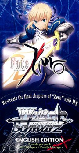 Weiss Schwarz Fate/Zero ENGLISH Booster Box (20 Packs)