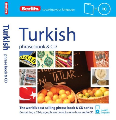 Berlitz Turkish Phrase Book &amp; CD by Berlitz Publishing