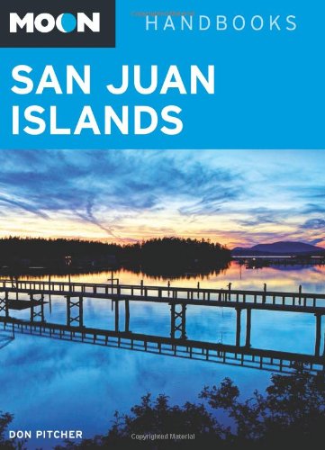 Moon San Juan Islands by Don Pitcher