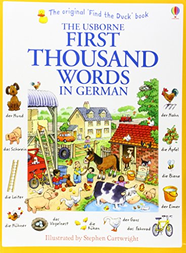 First Thousand Words in German by Heather Amery
