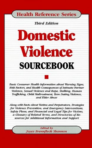 Domestic Violence: Sourcebook (Health Reference Series) by Joyce Brennfleck Shannon