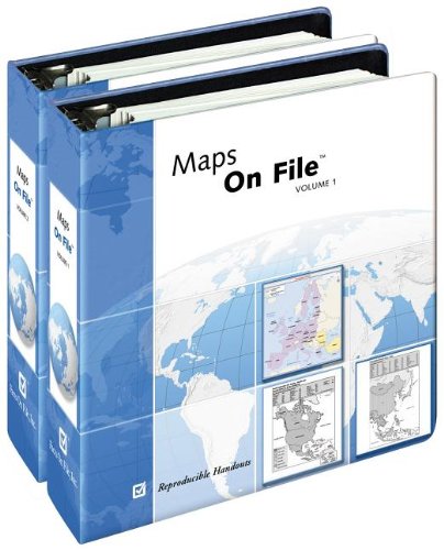 Maps on File, 2012 Edition, 2-Volume Set by Facts on File Inc.