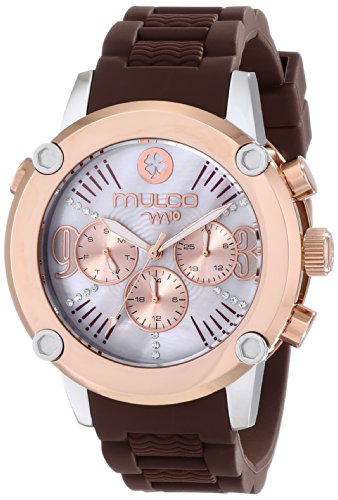 MULCO Women's MW2-28050-033 Analog Display Swiss Quartz Brown Watch
