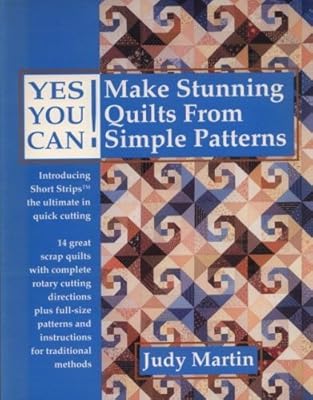 Yes you can! make stunning quilts from simple patterns