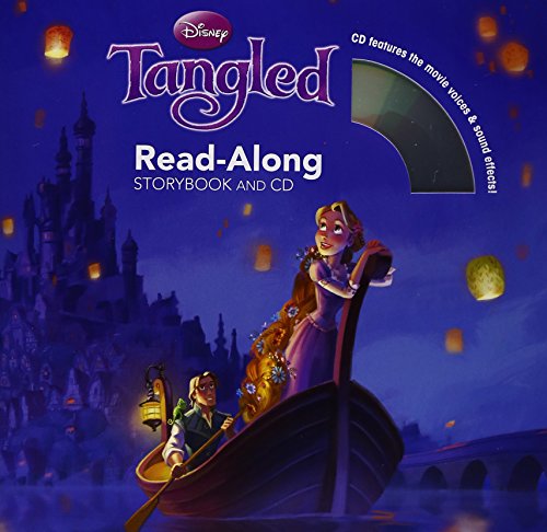 Tangled Read-Along Storybook and CD by Disney Book Group  ,