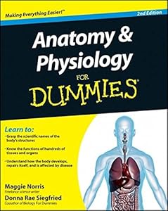 Anatomy and Physiology For Dummies by Donna Rae Siegfried